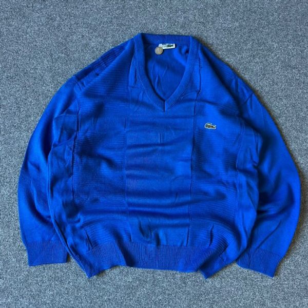 Blue Lacoste sweater