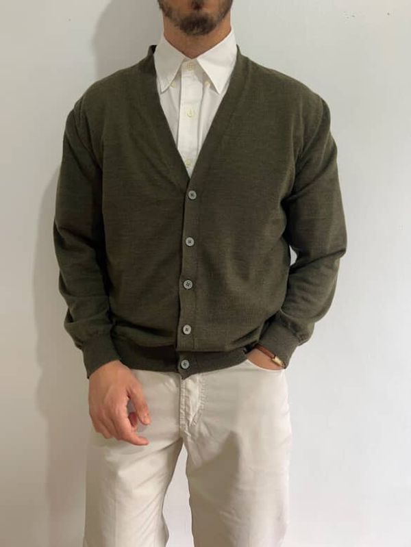 90s Cardigan ( wool )