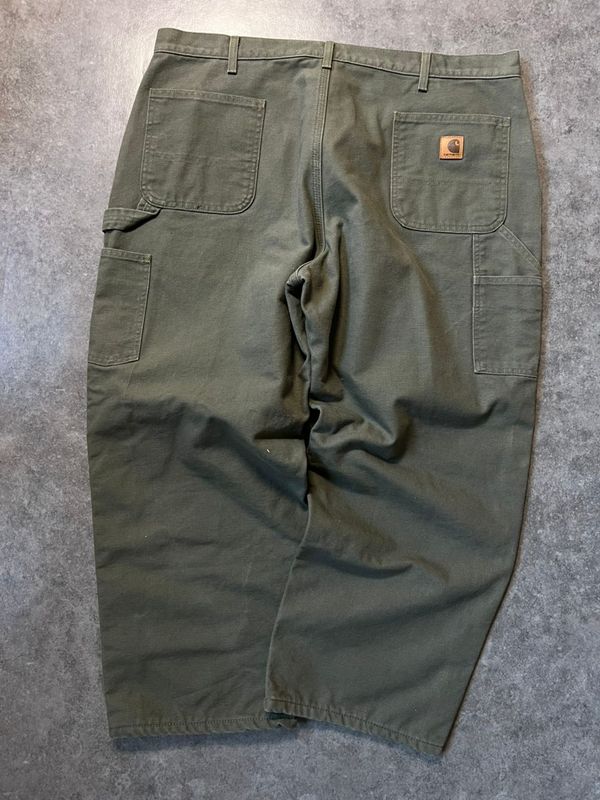 Green Carhartt carpenter